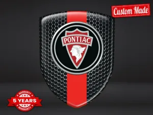 Pontiac Pegatinas 3D Auto Universales Alta Calidad Profesional